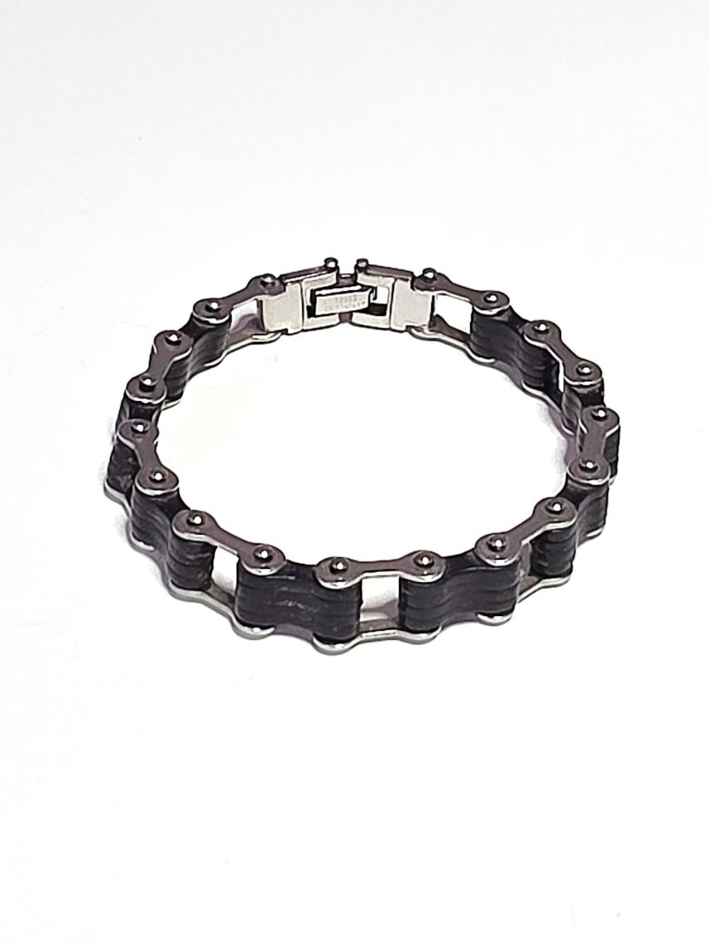 Bike chain stainless steel bracelet